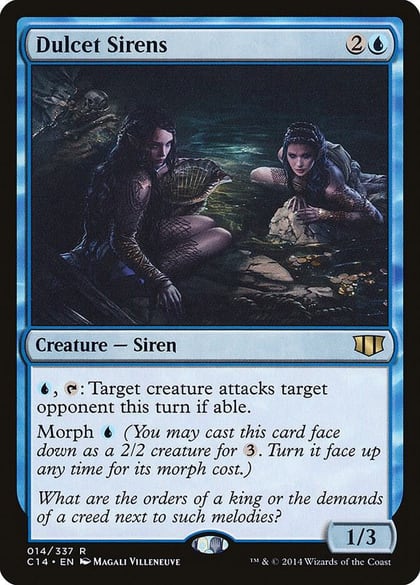 Dulcet Sirens, Commander 2014 14