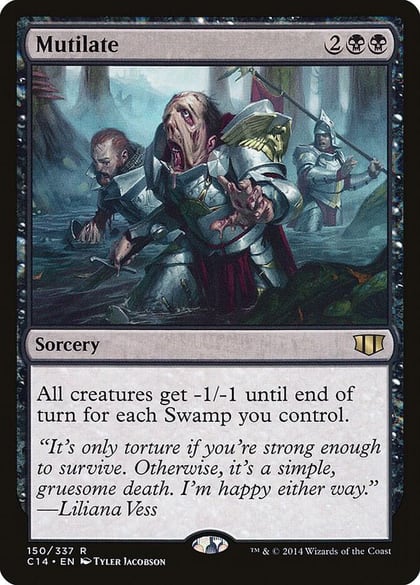 Mutilate, Commander 2014 150