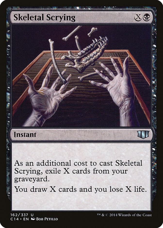 Skeletal Scrying, Commander 2014 162