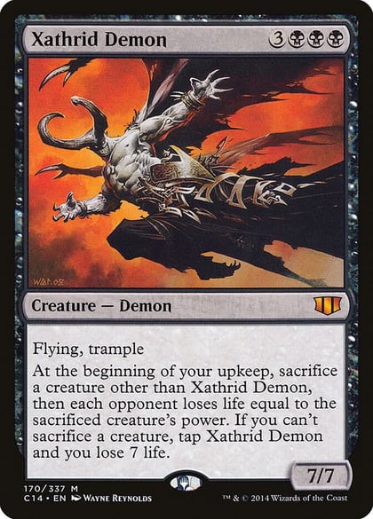 Xathrid Demon, Commander 2014 170