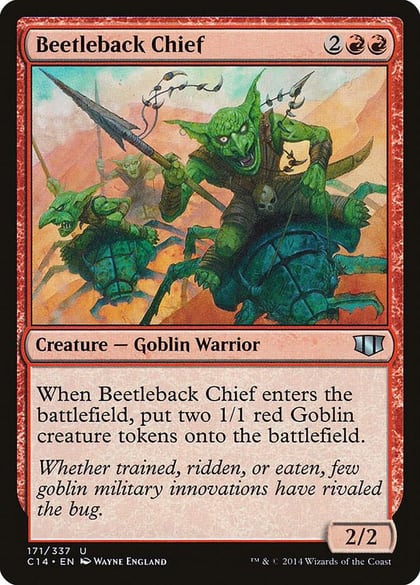 Beetleback Chief, Commander 2014 171