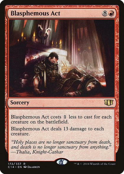 Blasphemous Act, Commander 2014 172