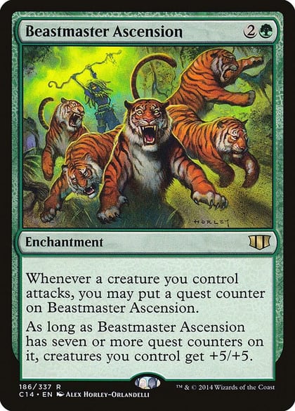 Beastmaster Ascension, Commander 2014 186