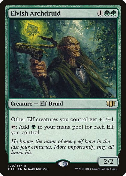 Elvish Archdruid, Commander 2014 190