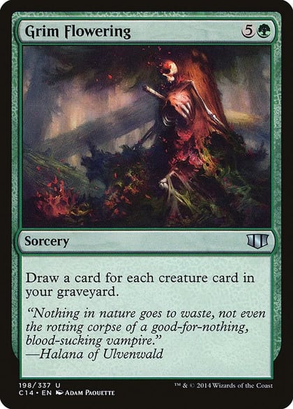 Grim Flowering, Commander 2014 198