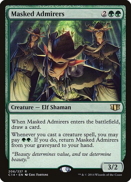 Masked Admirers, Commander 2014 206