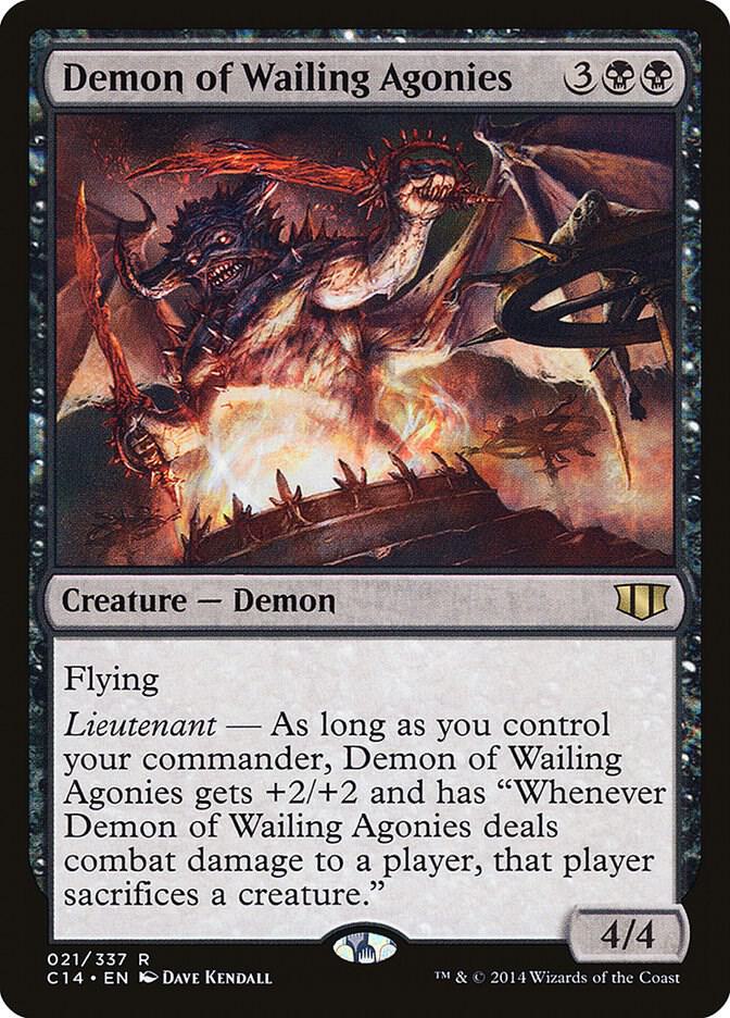 Demon of Wailing Agonies, Commander 2014 21