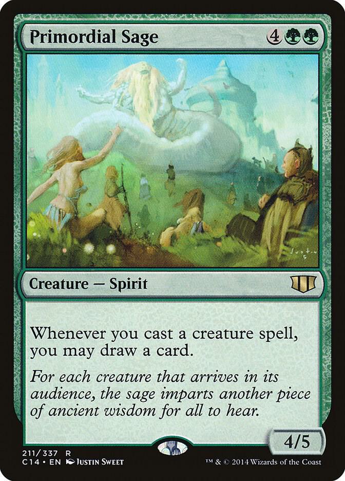 Primordial Sage, Commander 2014 211
