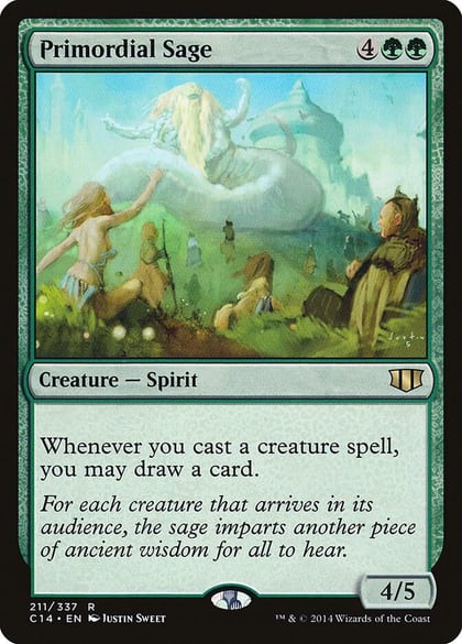 Primordial Sage, Commander 2014 211