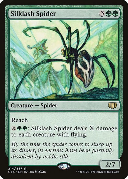 Silklash Spider, Commander 2014 214