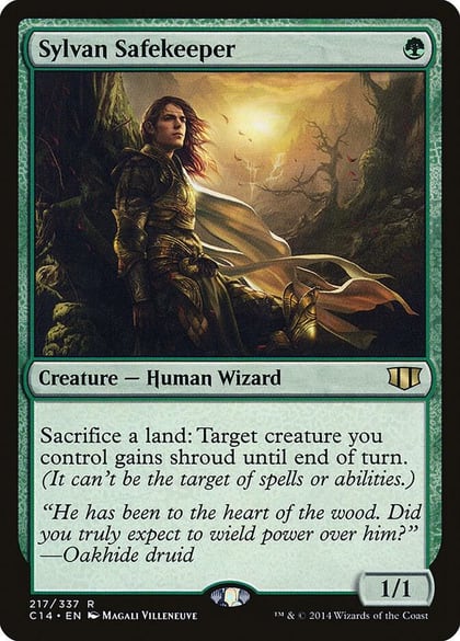 Sylvan Safekeeper, Commander 2014 217