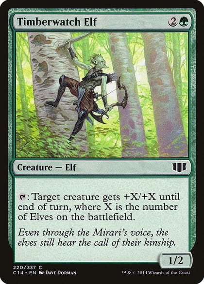 Timberwatch Elf, Commander 2014 220
