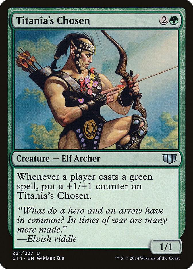 Titania's Chosen, Commander 2014 221