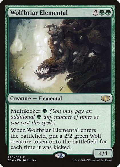 Wolfbriar Elemental, Commander 2014 225