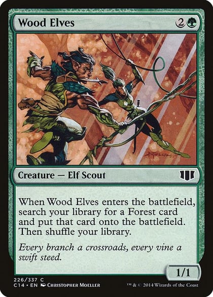 Wood Elves, Commander 2014 226