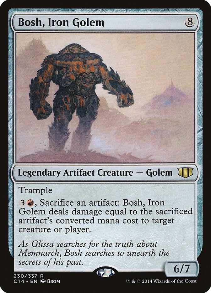 Bosh, Iron Golem, Commander 2014 230