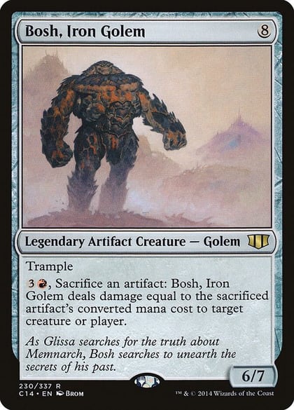 Bosh, Iron Golem, Commander 2014 230