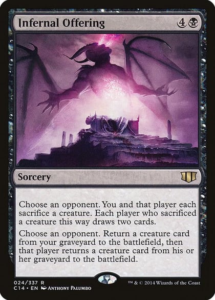 Infernal Offering, Commander 2014 24