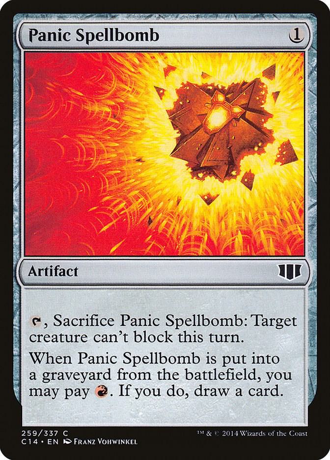 Panic Spellbomb, Commander 2014 259
