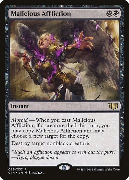 Malicious Affliction, Commander 2014 25