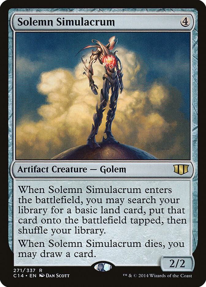 Solemn Simulacrum, Commander 2014 271