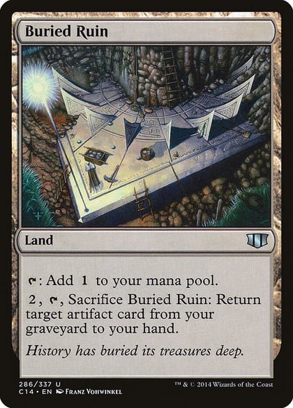 Buried Ruin, Commander 2014 286