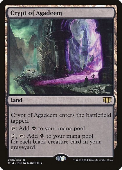 Crypt of Agadeem, Commander 2014 288