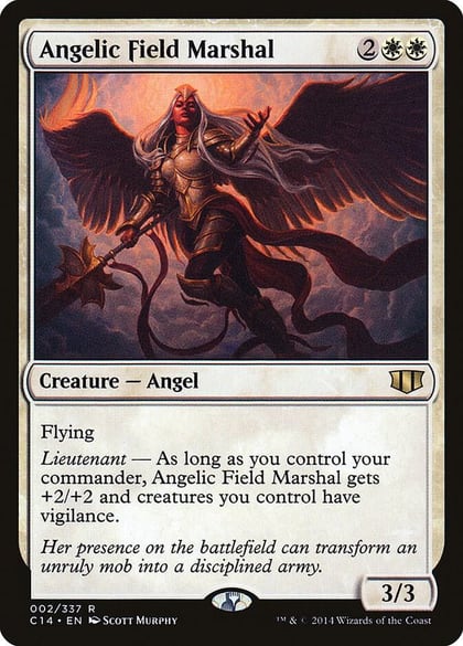 Angelic Field Marshal, Commander 2014 2