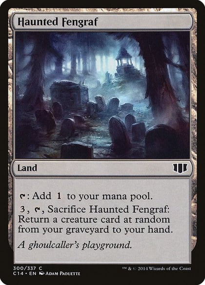 Haunted Fengraf, Commander 2014 300
