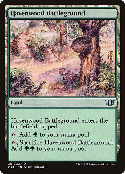 Havenwood Battleground, Commander 2014 301