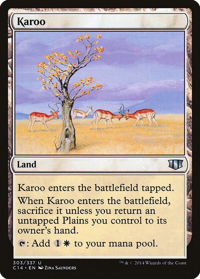 Karoo, Commander 2014 303