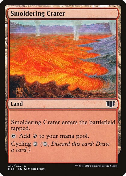 Smoldering Crater, Commander 2014 312
