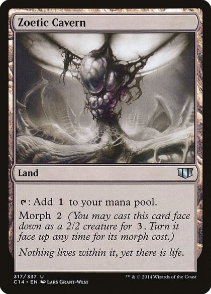 Zoetic Cavern, Commander 2014 317