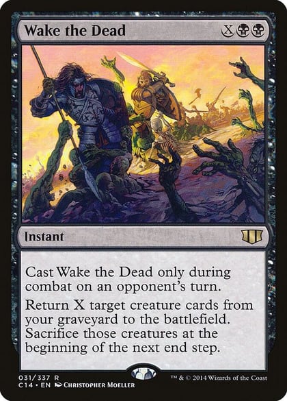 Wake the Dead, Commander 2014 31