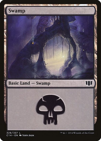 Swamp (326), Commander 2014 326