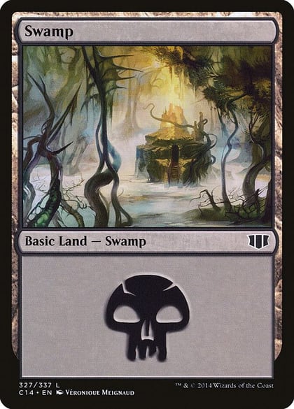 Swamp (327), Commander 2014 327