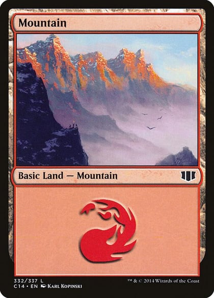 Mountain (332), Commander 2014 332