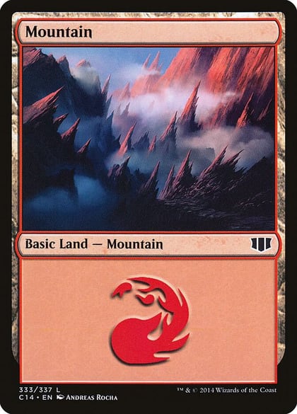 Mountain (333), Commander 2014 333