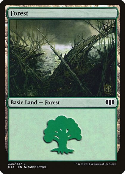 Forest (335), Commander 2014 335