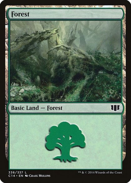 Forest (336), Commander 2014 336