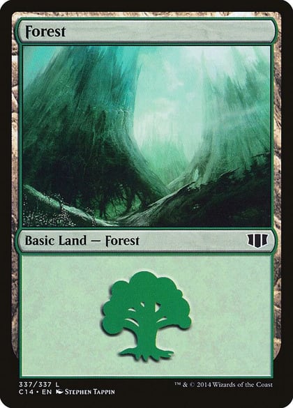 Forest (337), Commander 2014 337