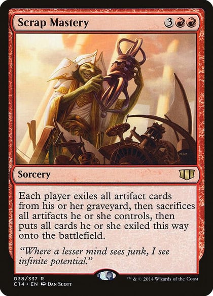 Scrap Mastery, Commander 2014 38