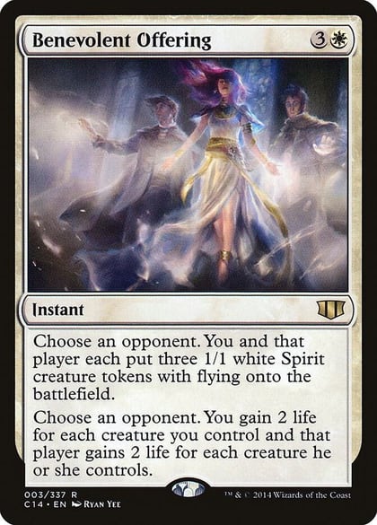 Benevolent Offering, Commander 2014 3