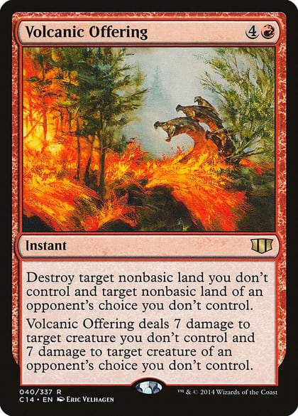 Volcanic Offering, Commander 2014 40
