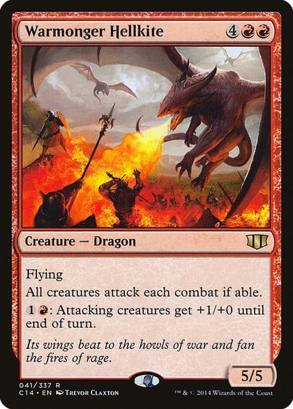 Warmonger Hellkite, Commander 2014 41