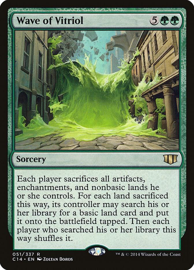 Wave of Vitriol, Commander 2014 51