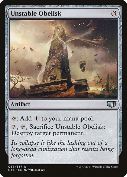 Unstable Obelisk, Commander 2014 58