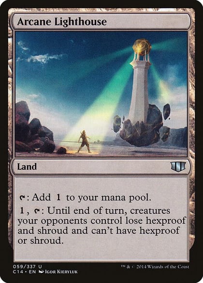 Arcane Lighthouse, Commander 2014 59