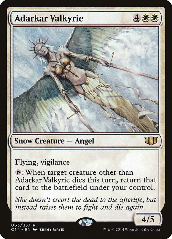 Adarkar Valkyrie, Commander 2014 63