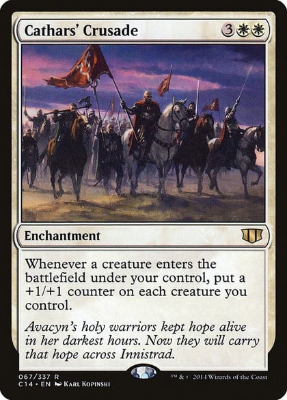 Cathars' Crusade, Commander 2014 67